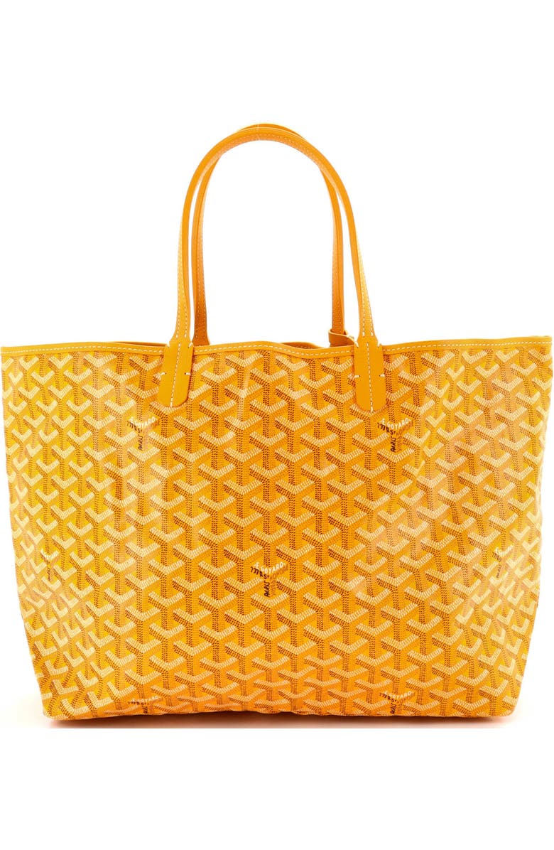 Pre-Owned Goyard Saint Louis Tote Coated Canvas PM, Main, color, Orange