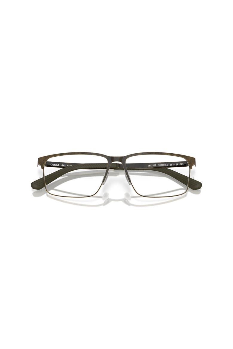 54mm Rectangle optical glasses, Alternate, color, Copper