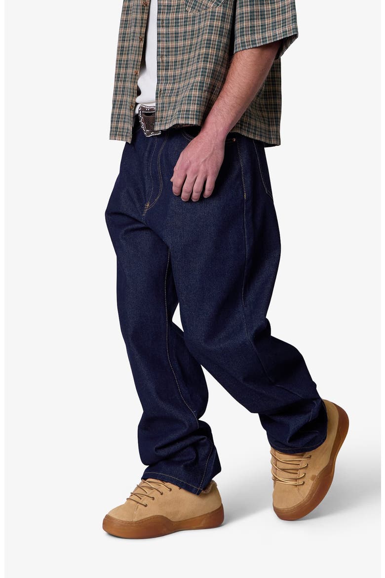 Ultra Baggy Jeans, Alternate, color, RINSED INDIGO