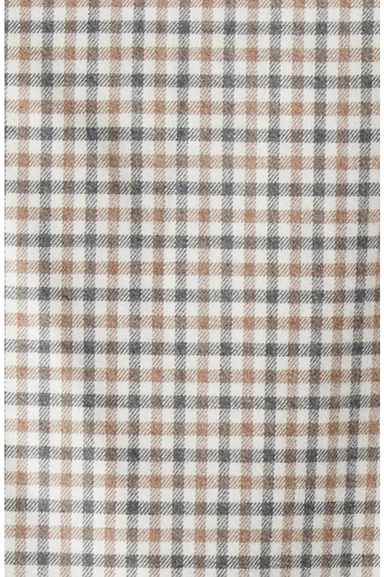 Check Button-Down Shirt, Alternate, color, BROWN/ GREEN