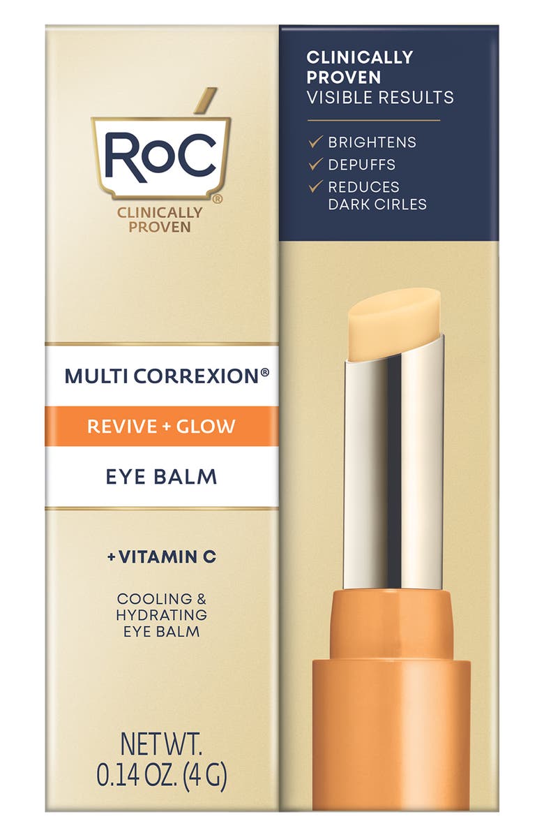 ROC Multi Corrextion Revive + Glow Eye Balm, Alternate, color, 