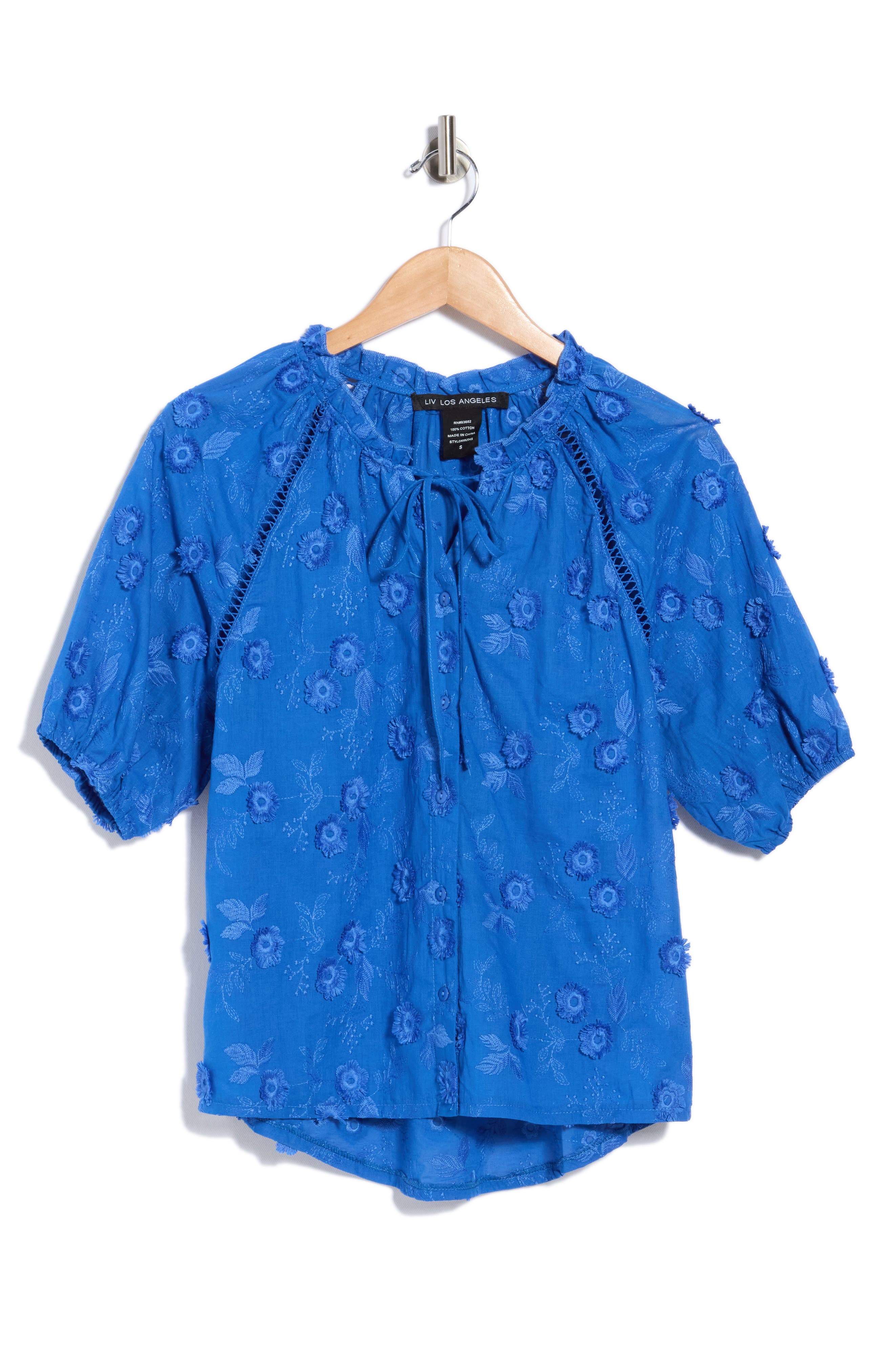 Cotton Peasant Top