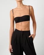 WeWoreWhat Underwire Bra Top