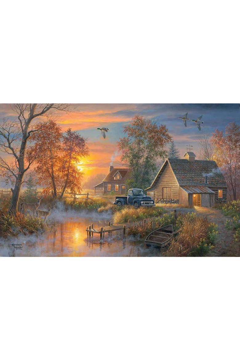Misty Evening 1000 piece Jigsaw Puzzle for Adults, Alternate, color, Multicolor