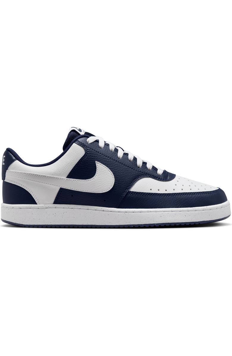 Nike Court Vision Low Sneaker, Alternate, color, 400 Midnight Navy/White