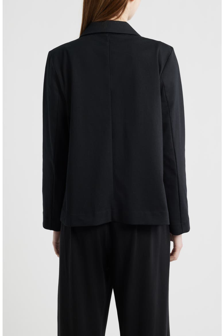Open Front Blazer, Alternate, color, BLACK