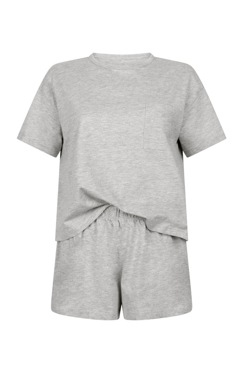 Hunkemöller T-Shirt and Short Pyjama Set, Alternate, color, 