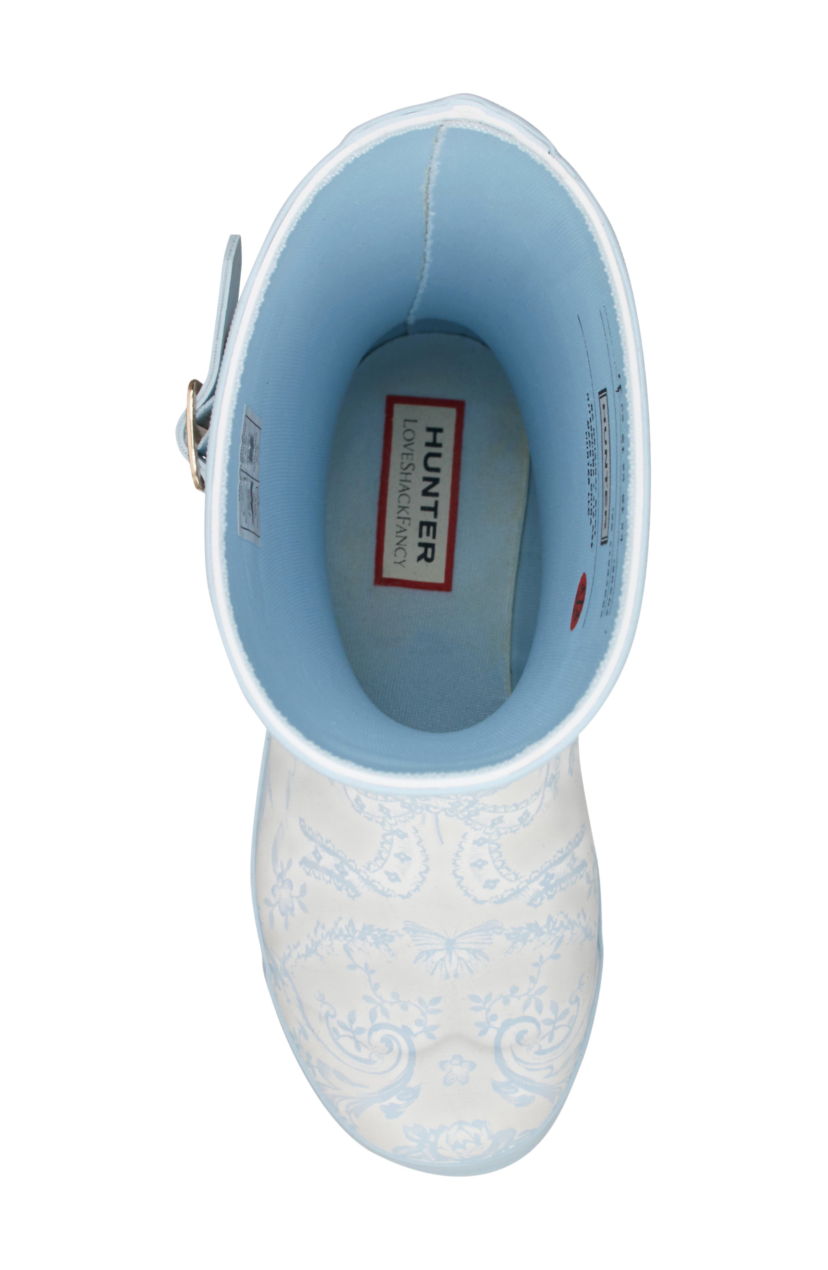 x LoveShackFancy Kids' Original Rain Boot, Alternate, color, TOSCANA TOILE PRINT