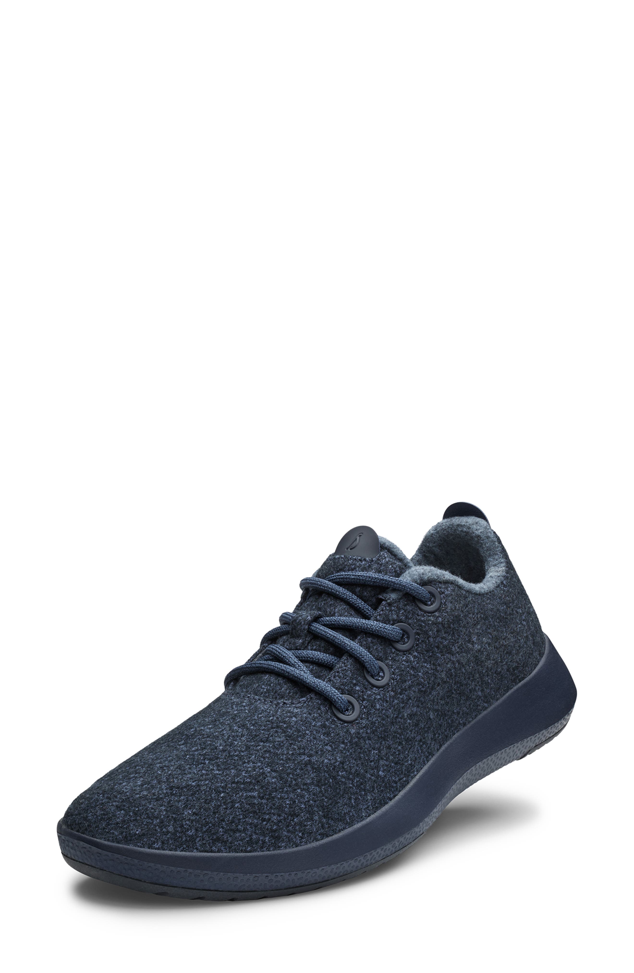 Allbirds Wool Runner Up Mizzle Sneaker, Main, color, Savanna Night/ Navy