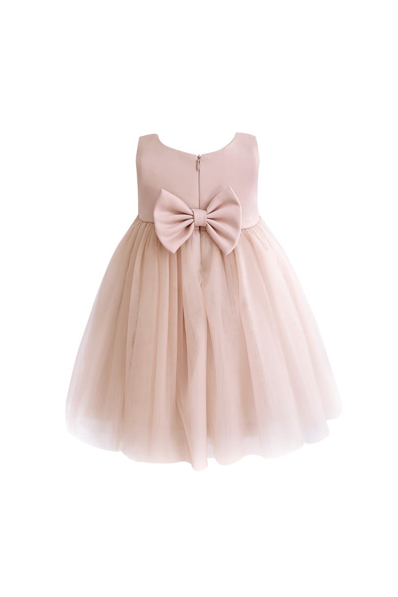 Ribbon Bloom Gown, Alternate, color, Rose