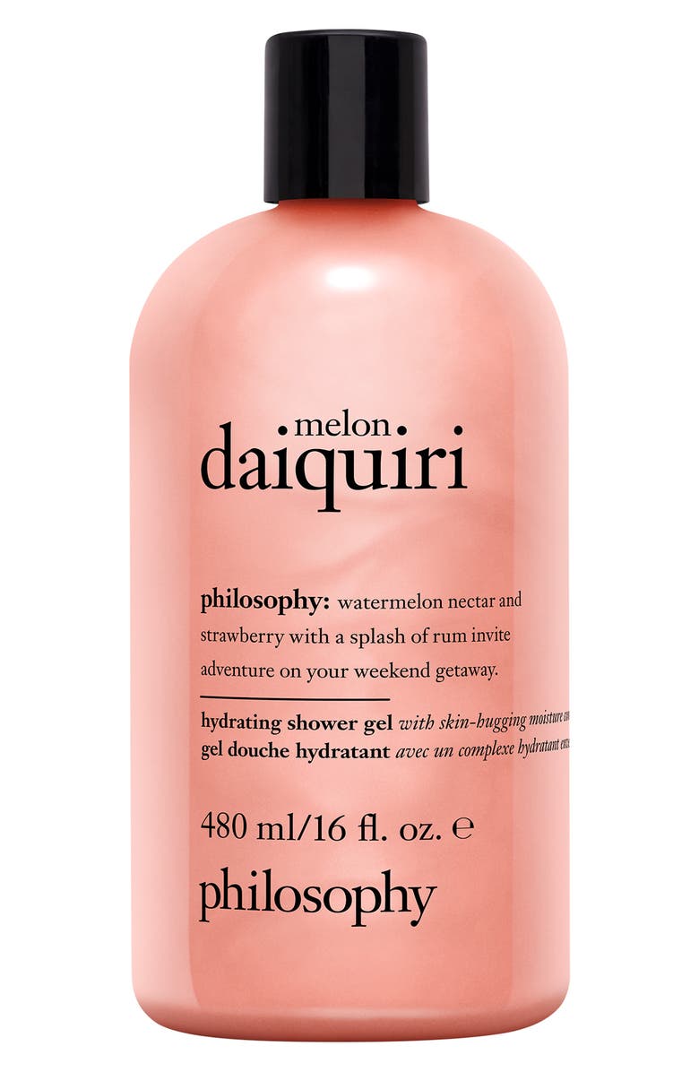 philosophy melon daiquiri hydrating shower gel, Main, color, Melon Daiguiri