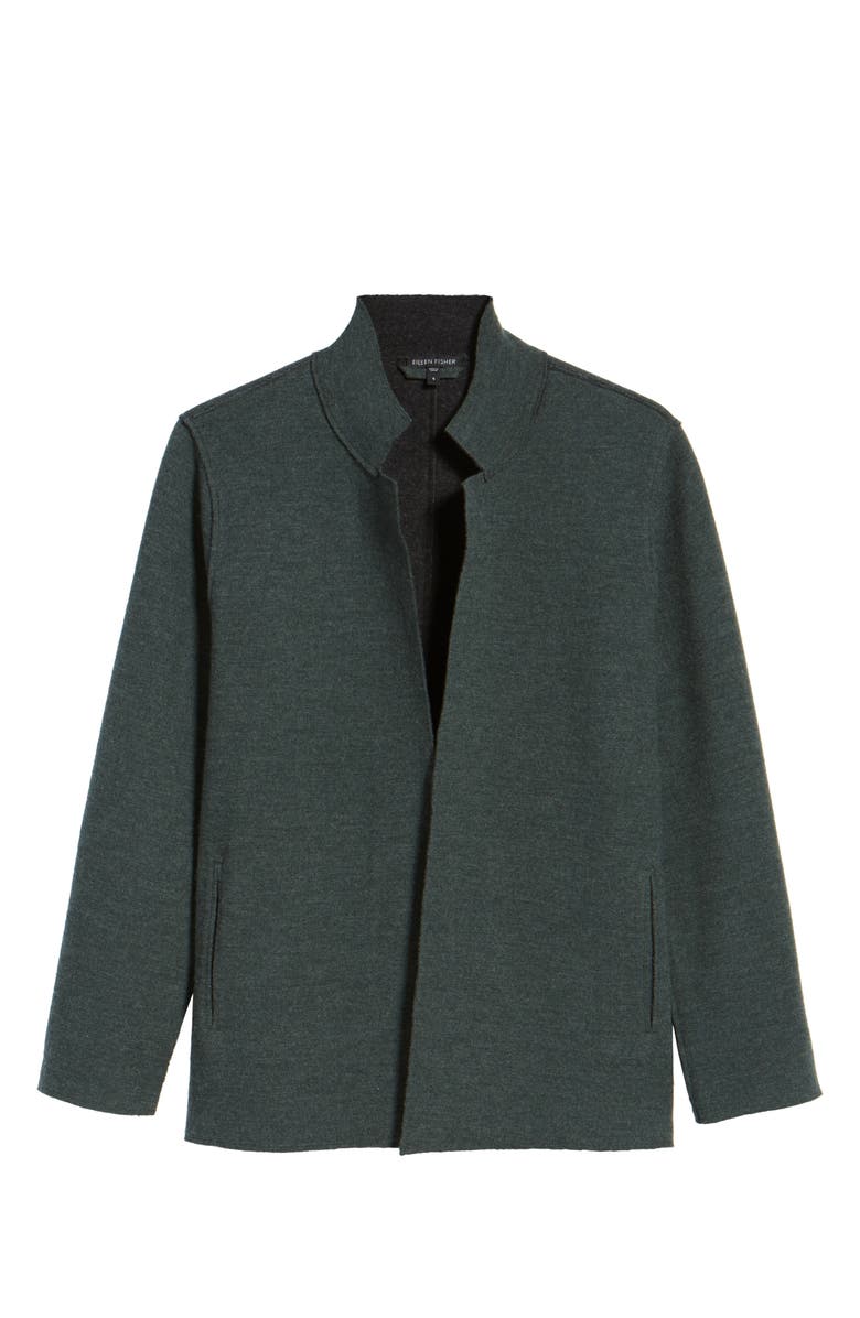 Eileen Fisher Merino Wool Blend Jacket, Alternate, color,
