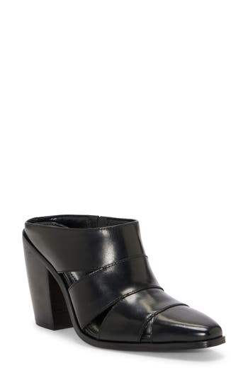 Vince Camuto Aimie Square Toe Mule In Black