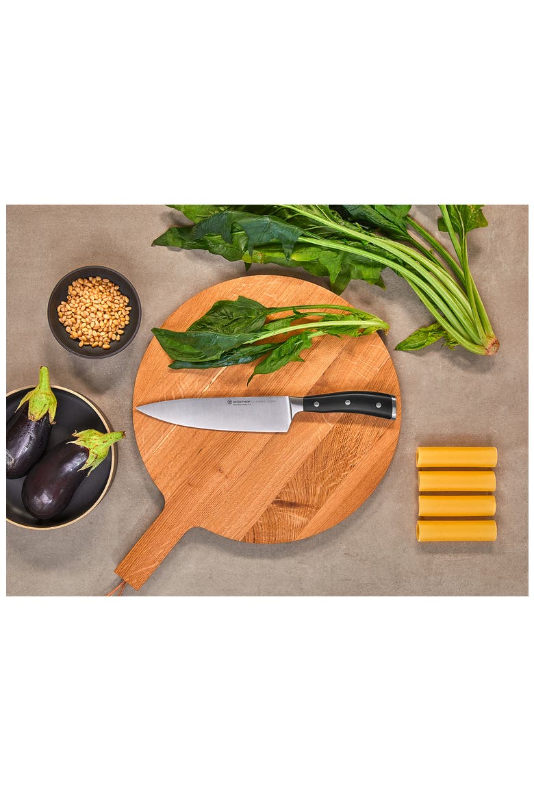 Classic Ikon 8-Inch Chef's Knife, Alternate, color, BLACK