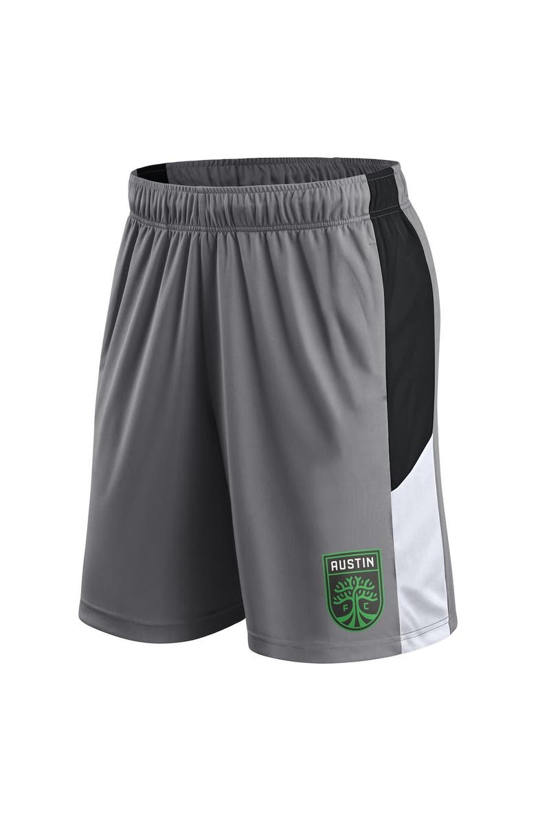 FANATICS Men's Fanatics Branded Gray Austin FC Team Shorts, Alternate, color, 