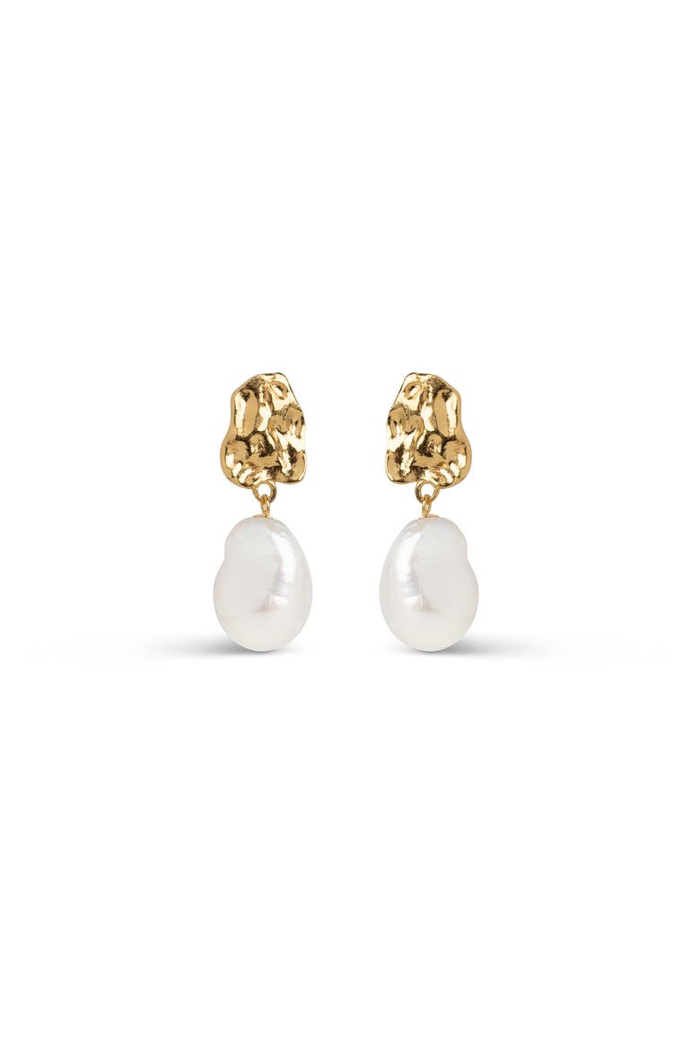 Paris Earring, Main, color, Pearls