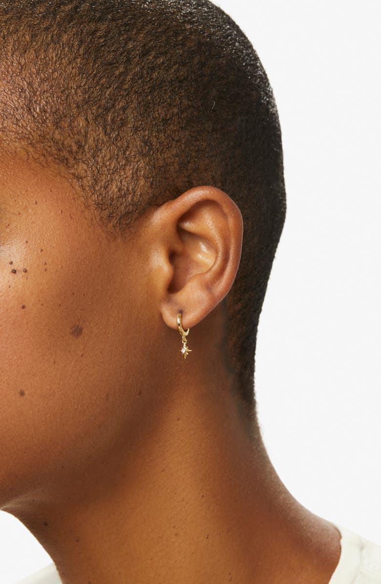 Ana Luisa Star Hoop Earrings - Oshi, Alternate, color, Gold