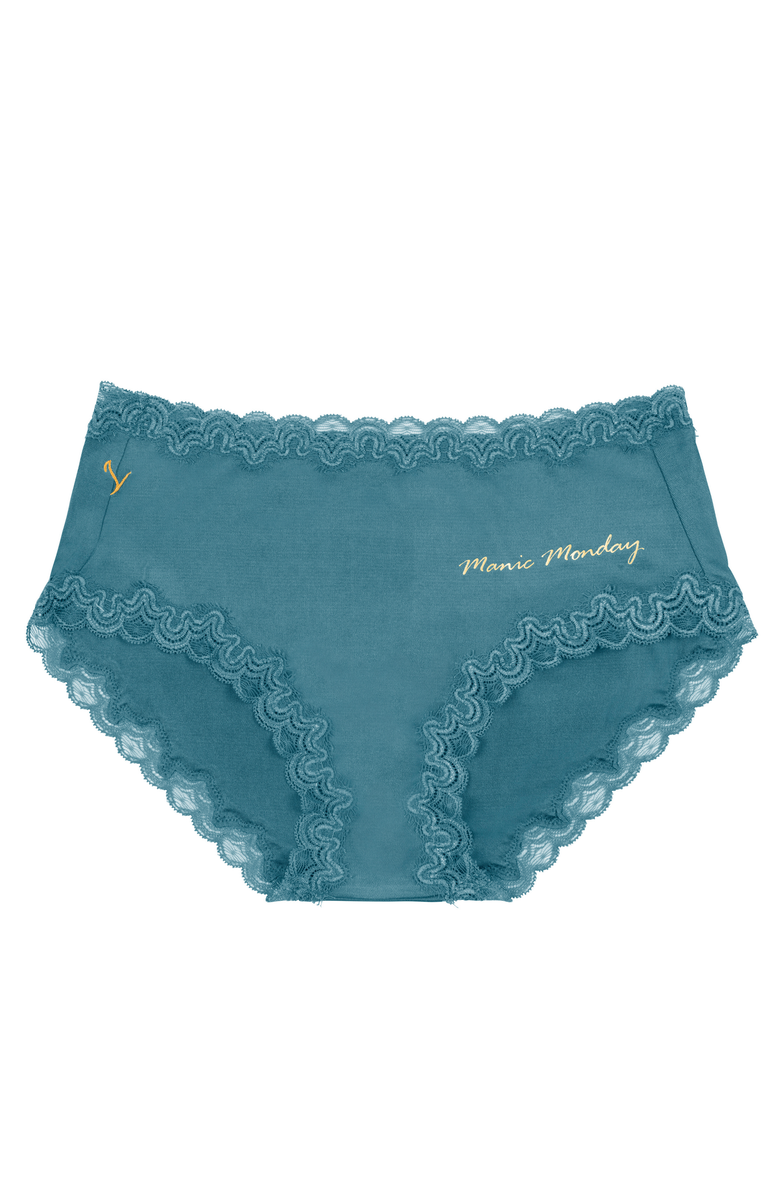 Uwila Warrior Soft Silk Days Of The Week Briefs, Main, color, Storm Blue