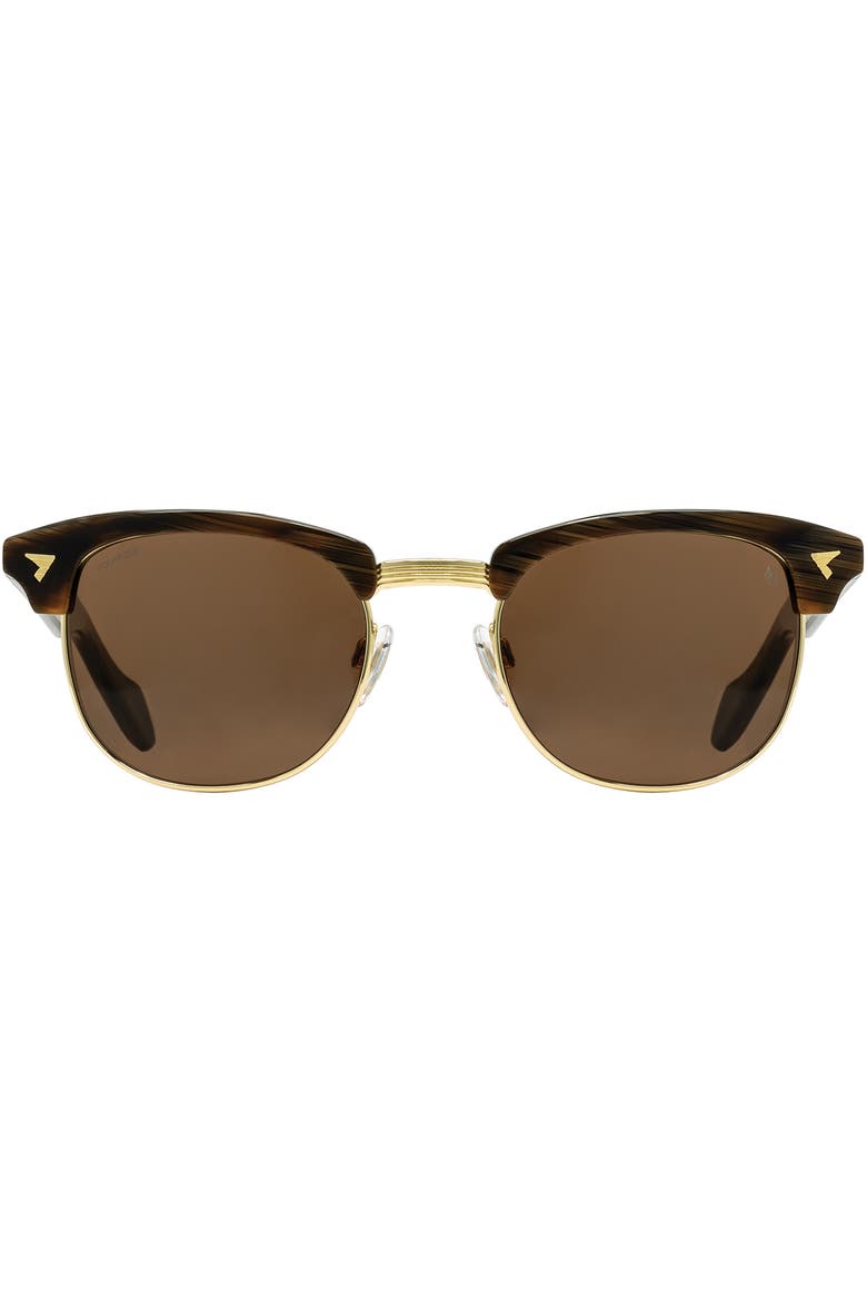 Sirmont 51mm Wayfarer Nylon Polarized, Main, color, Chocolate Gold - BNN-P