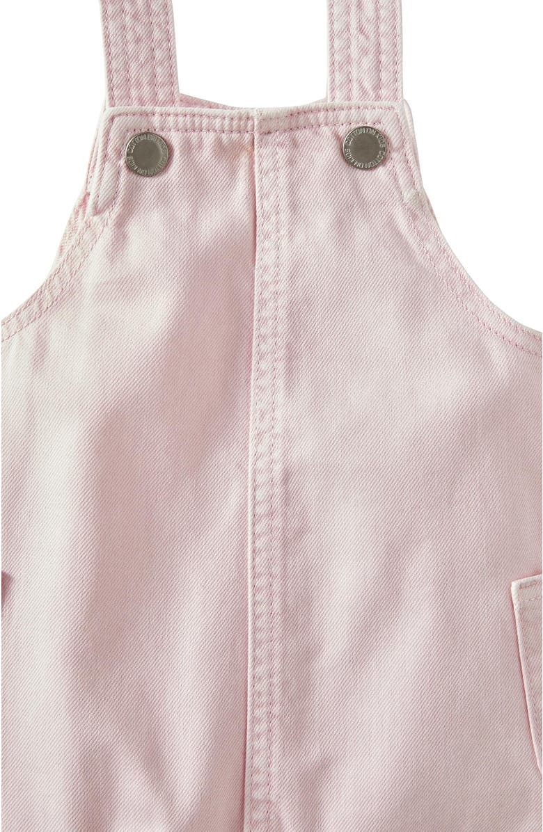 Cotton On Kids Kairo Denim Overall, Alternate, color, Tea Party Pink Wash