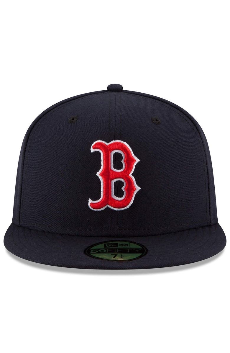 New Era Men's New Era Navy Boston Red Sox Game Authentic Collection On-Field 59FIFTY Fitted Hat, Alternate, color, Navy