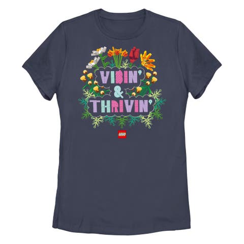 Women's LEGO Vibin' and Thrivin'  Graphic T-Shirt