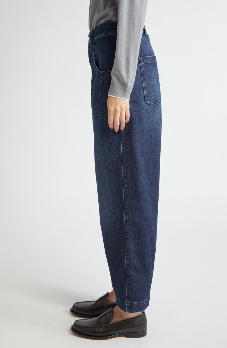 Eleventy Distressed Stretch Denim Jeans, Alternate, color, Blue