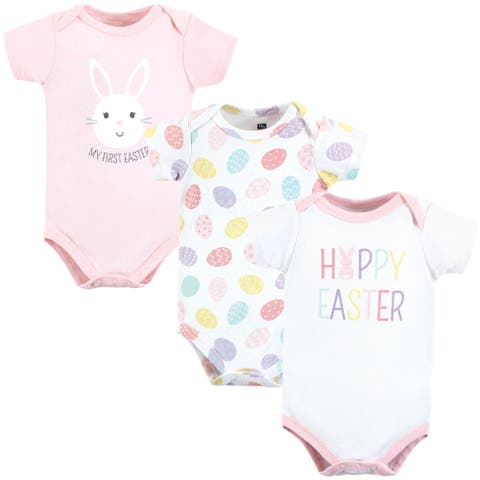 Three-Piece Set of Cotton Bodysuits (Baby)