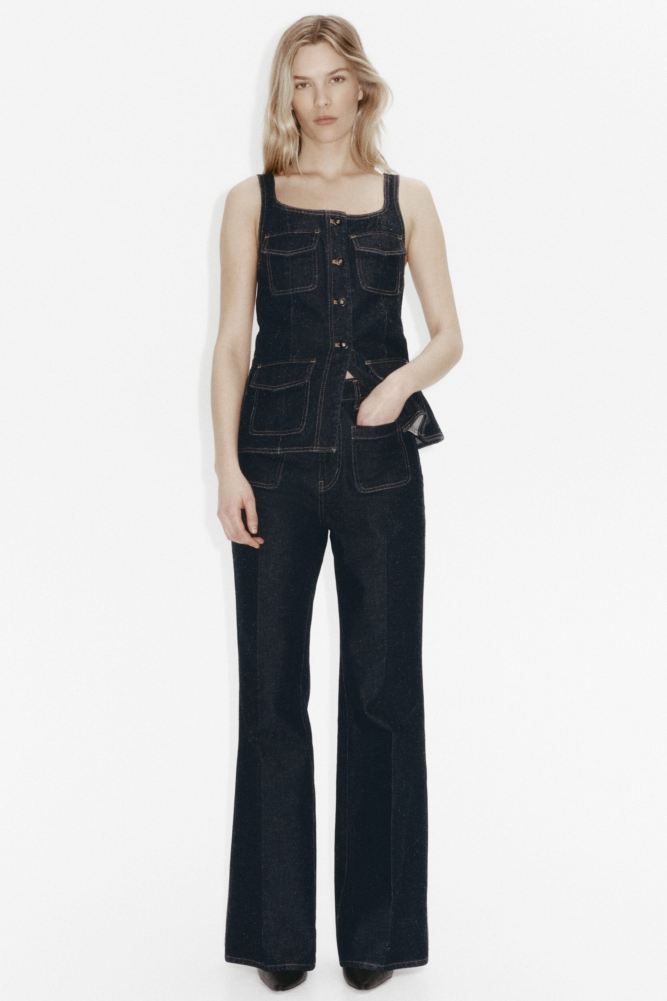 Bootcut High Jeans - image 2