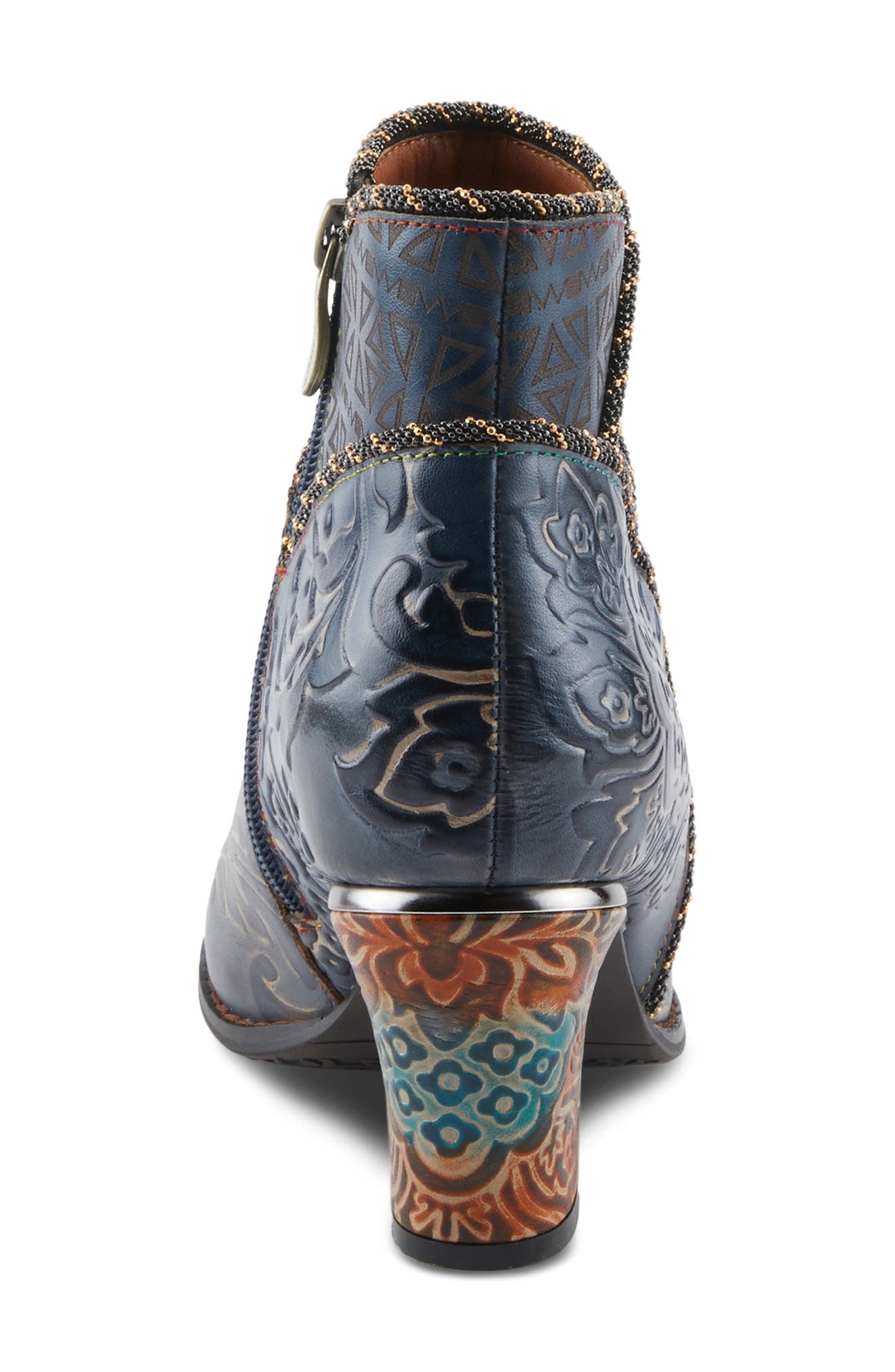 Cherish Bootie, Alternate, color, BLUE MULTI
