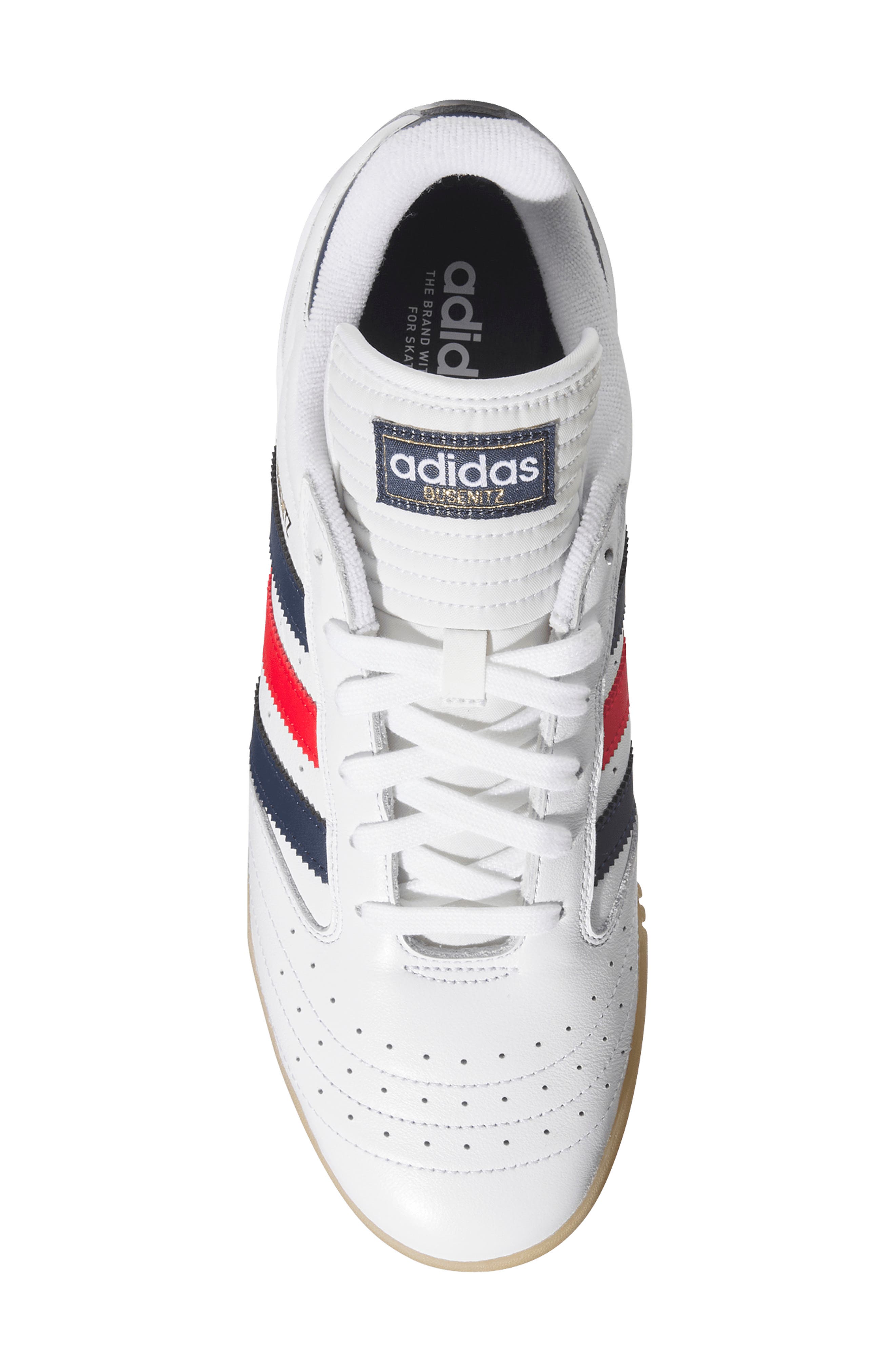 Busenitz Indoor Super Sneaker, Alternate, color, WHITE