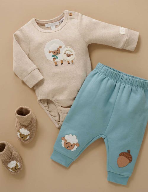 Purebaby Thick Legging In Green