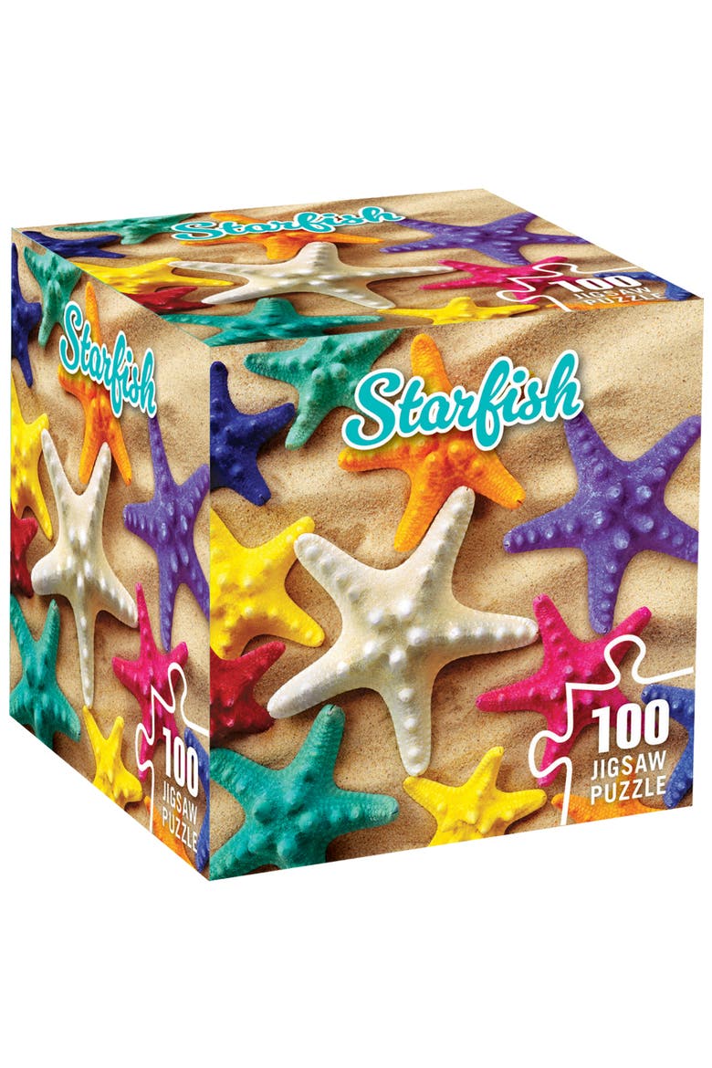 Starfish 100 Piece Jigsaw Puzzle, Main, color, Multicolor