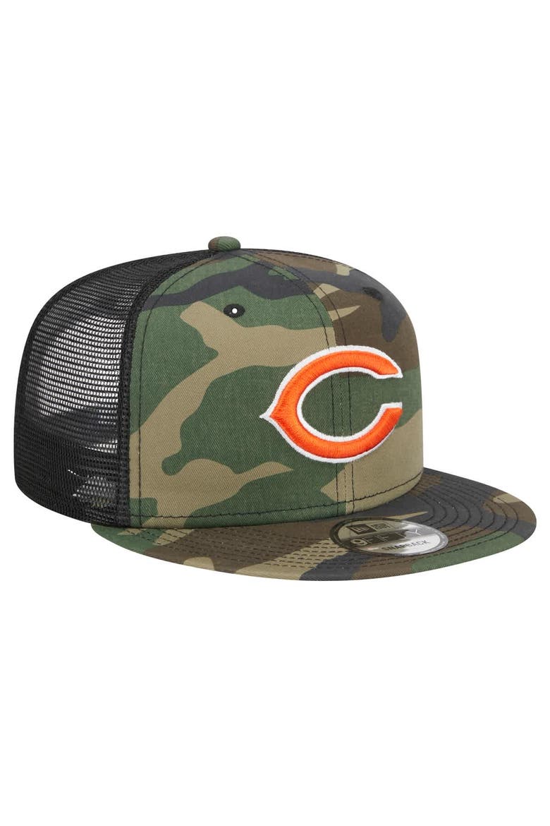 Men's New Era Camo Chicago Bears  Main Trucker 9FIFTY Snapback Hat, Alternate, color, Camo