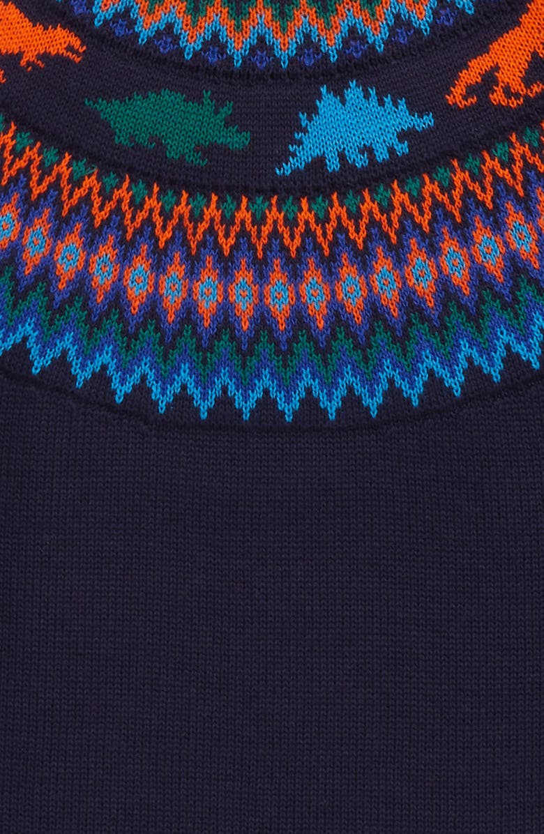 Tucker + Tate Kids' Fair Isle Cotton Crewneck Sweater, Alternate, color, 