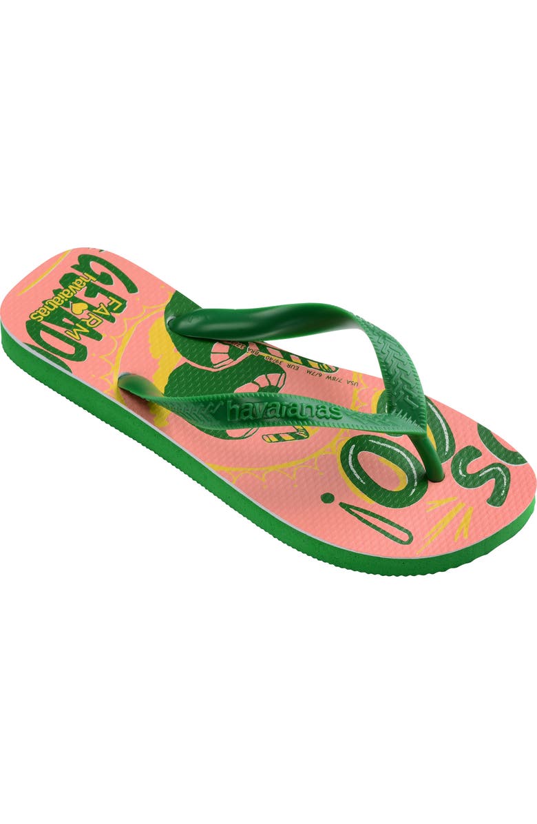 Havaianas x FARM Rio Flip Flop, Main, color,