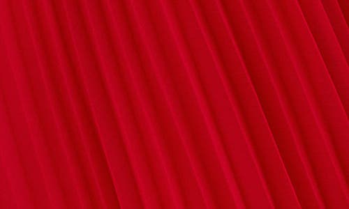 City Chic Ruby Pleated Halter Neck Midi Dress In Red