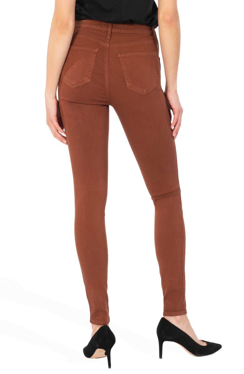 KUT from the Kloth Mia High Rise Toothpick Skinny Jeans, Alternate, color,