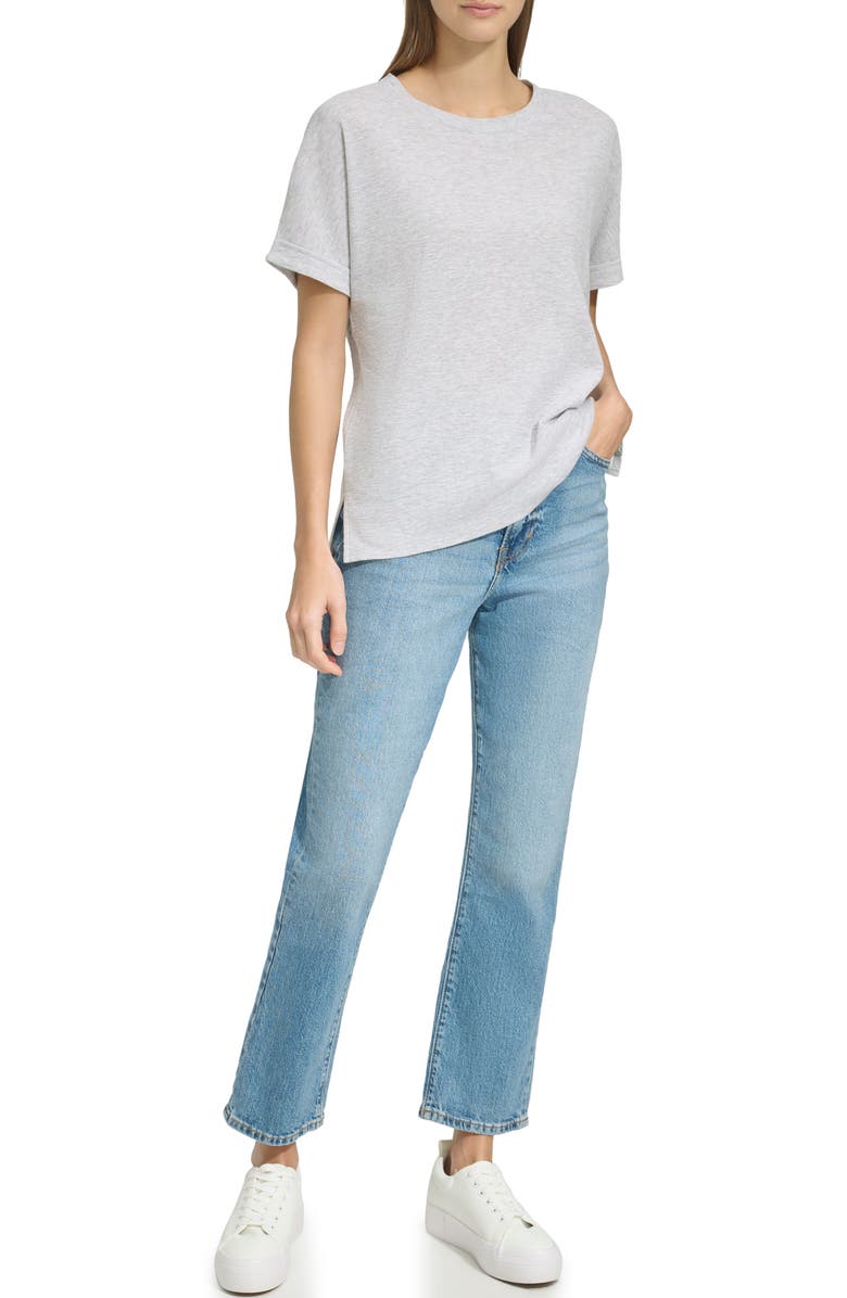 Andrew Marc Sport Boxy Crewneck T-Shirt, Alternate, color, 