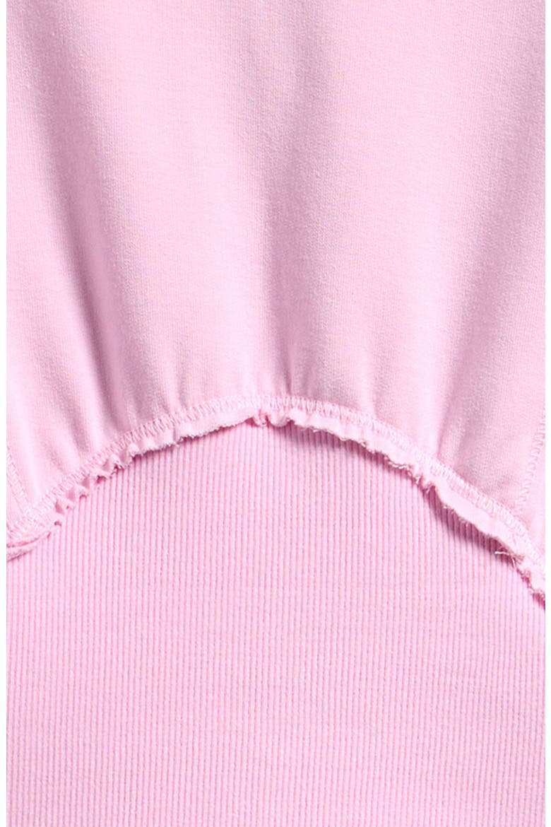 Kids' Dolman Sleeve French Terry Hoodie, Alternate, color, PINK GUAVA