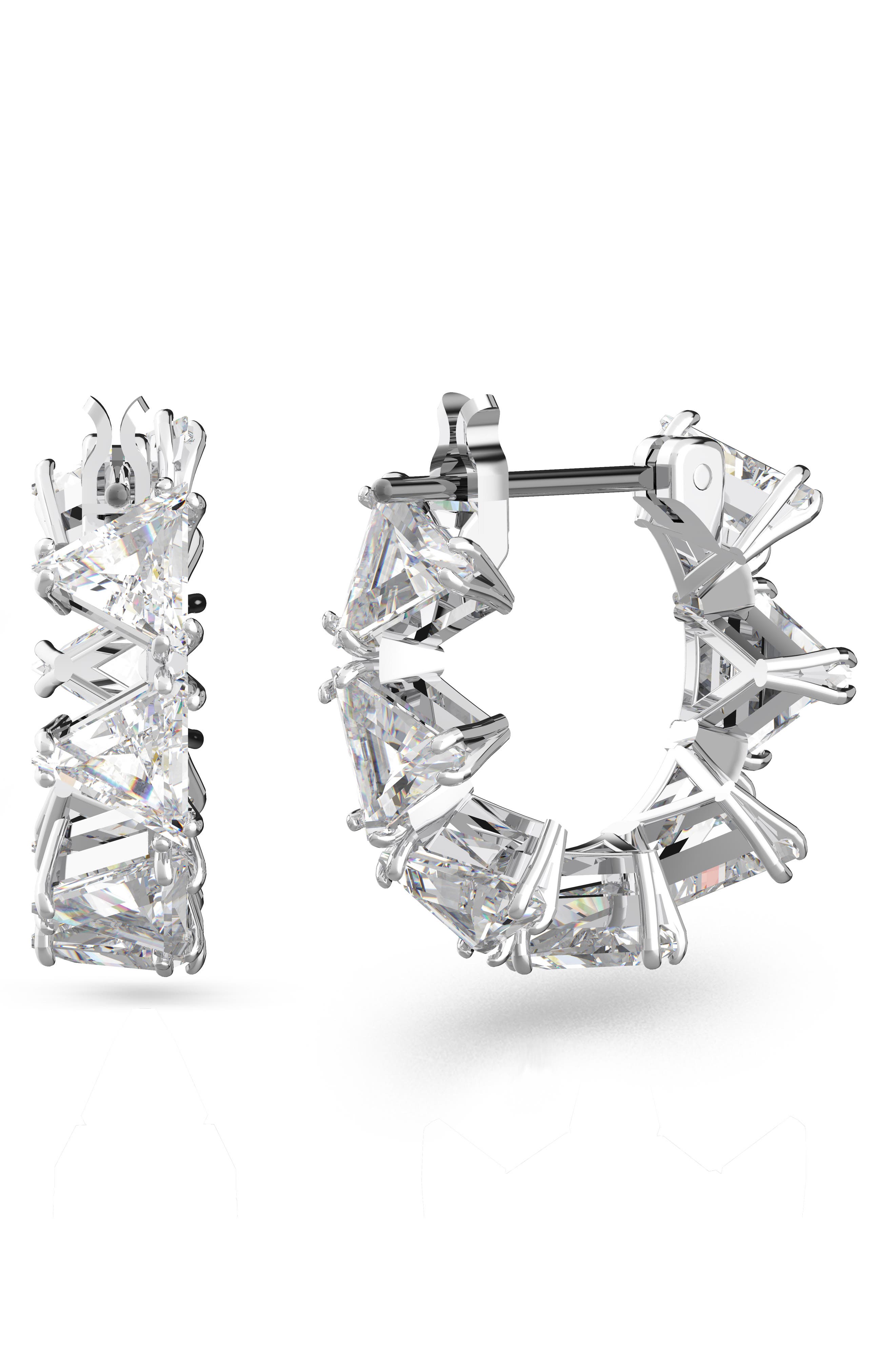 selected SILVER / CLEAR CRYSTAL