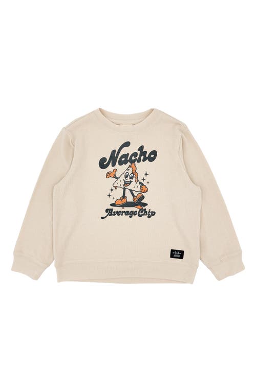 Feather 4 Arrow Kids' Nacho Hacci Knit Pullover In Gray