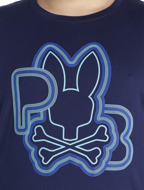 Psycho Bunny Big & Tall Carlo Graphic Tee