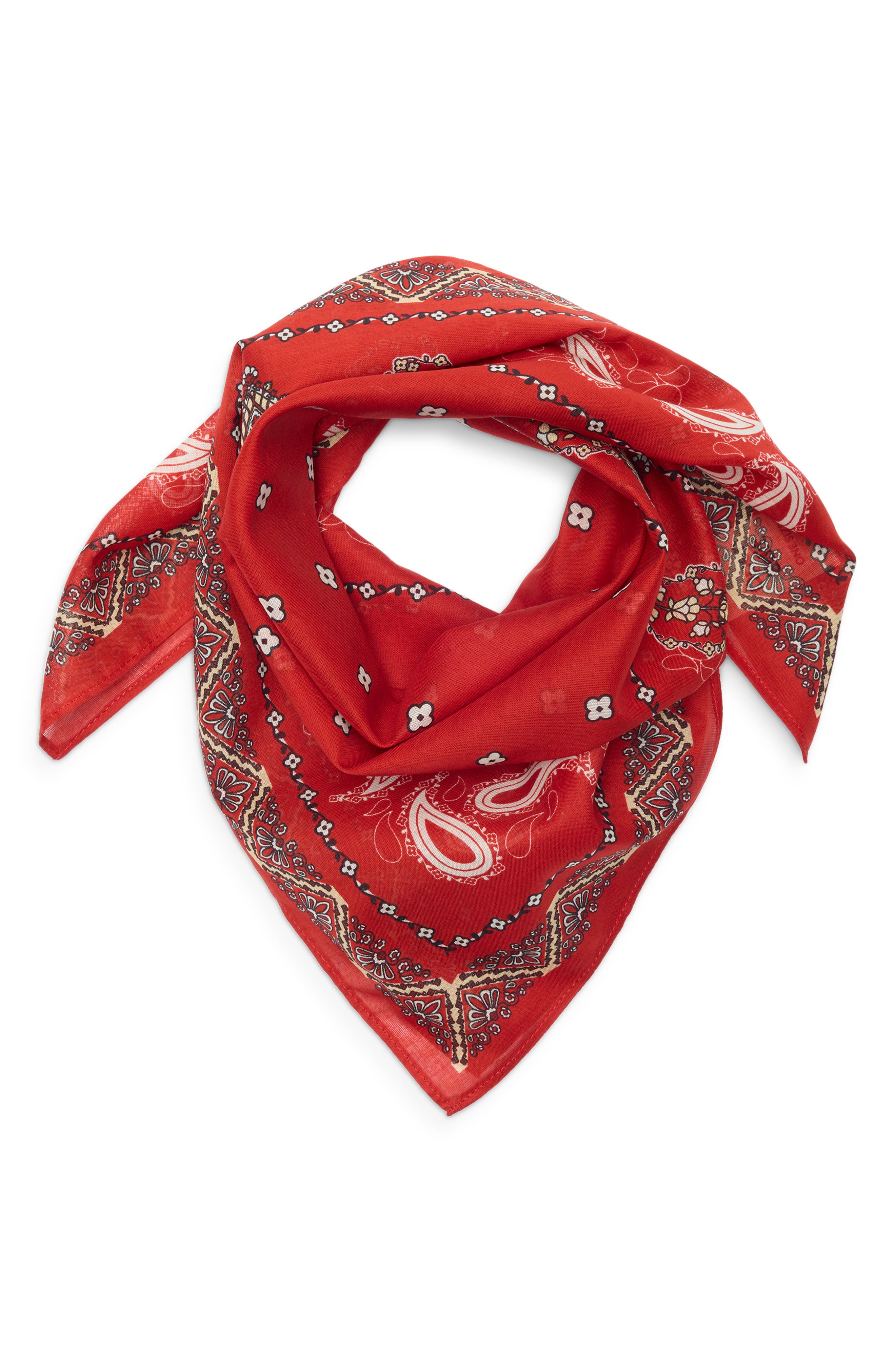 RED PAISLEY