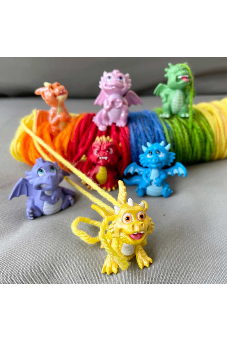 Mystic Mood Dragons TOOB - contains 7 Mini Figurines, Alternate, color, None