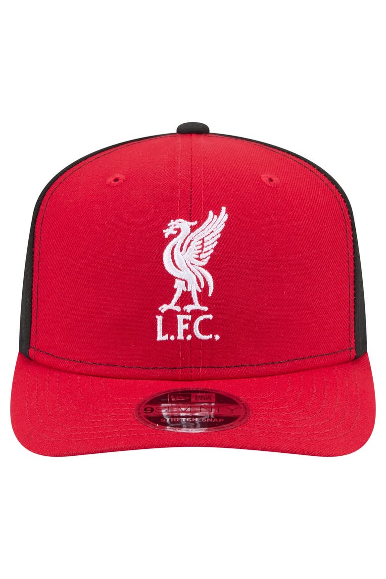 Men's New Era  Red Chris Buescher x Liverpool FC 9SEVENTY Adjustable Hat, Alternate, color, Red