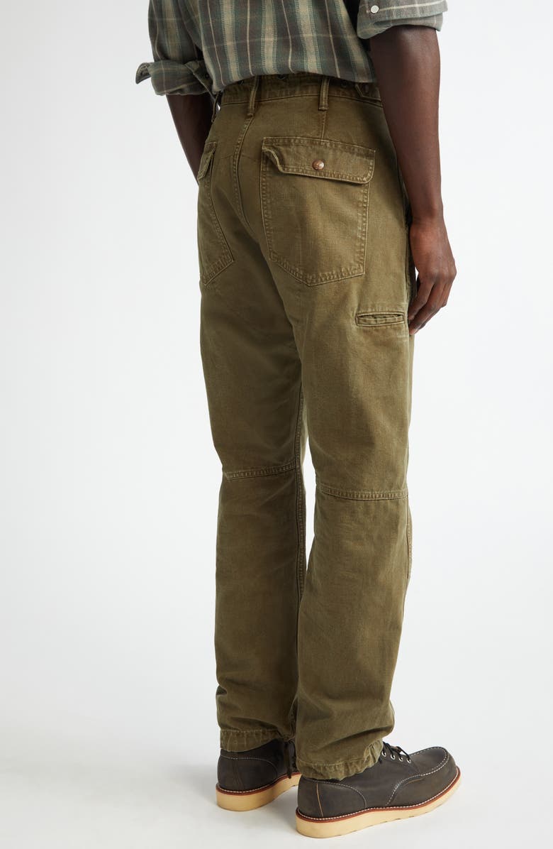 Double RL Engineer Fit Cotton Canvas Pants, Alternate, color, 