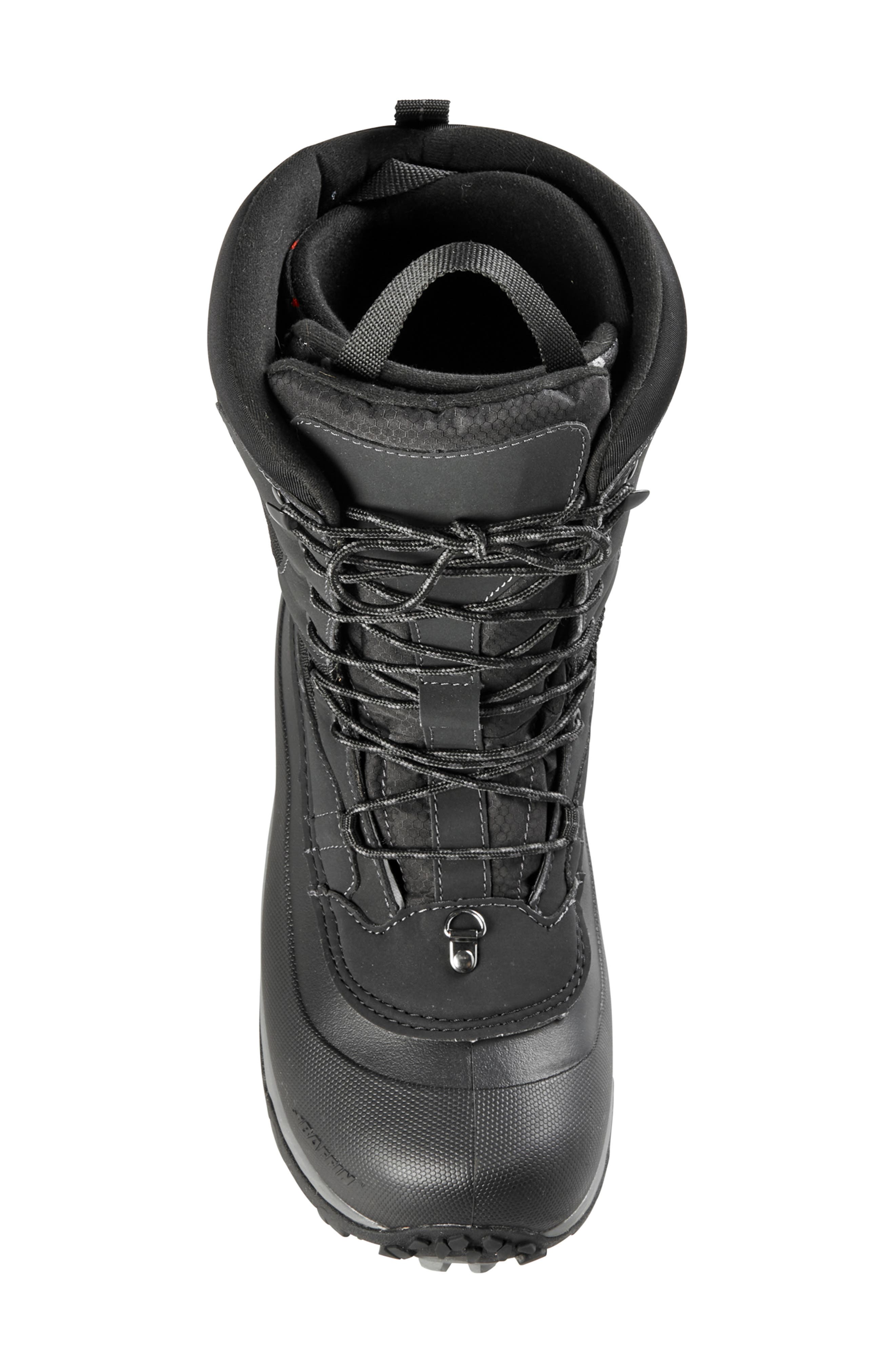 Summit Waterproof Snow Boot, Alternate, color, BLACK