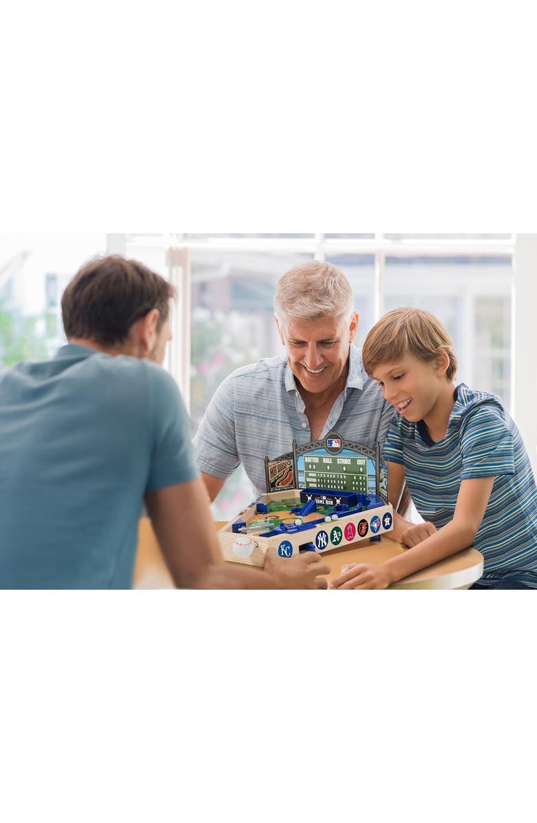 Merchant Ambassador MLB Wooden Pinball Baseball Game, Alternate, color, Multicolored