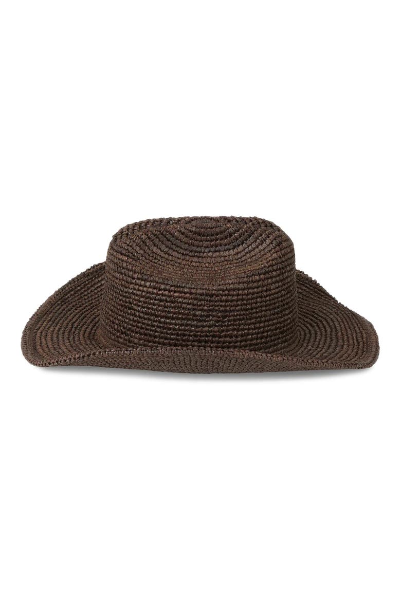 Raffia Cowboy Hat, Alternate, color, COCO